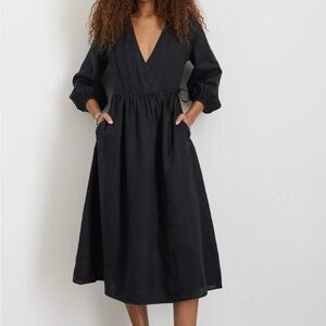 NWT Alex Mill Lauren Wrap Dress, size S/M